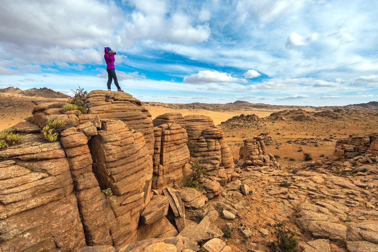 Gobi desert and Kharakhorum